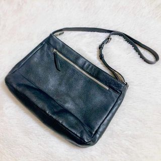 ✨美品✨マーガレットハウエル idea ショルダーバッグ ブラック　レザー