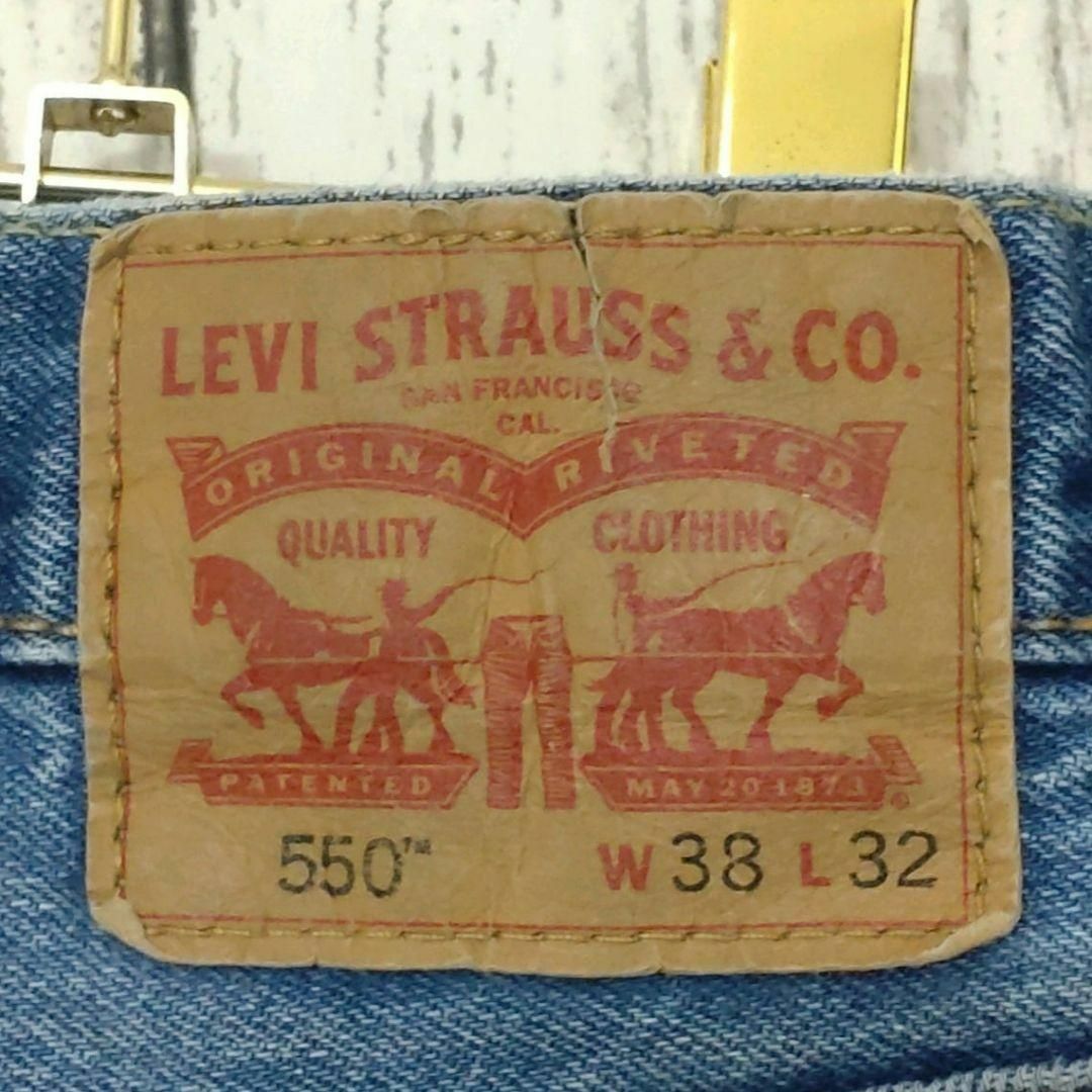 Levi's(リーバイス)のUS古着リーバイス550バギーワイドデニムパンツジーンズW38L32（957） メンズのパンツ(デニム/ジーンズ)の商品写真