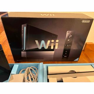 ウィー(Wii)のNintendo Wii RVL-S-KJ＋ソフト1本(家庭用ゲーム機本体)