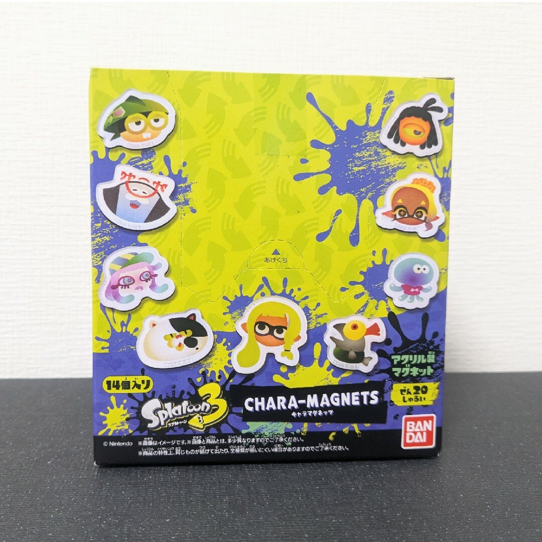 任天堂(ニンテンドウ)の【未開封品】スプラトゥーン3　キャラマグネッツ　BOX エンタメ/ホビーのおもちゃ/ぬいぐるみ(キャラクターグッズ)の商品写真