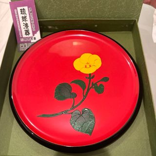 琉球漆器 ～ゆうな～ 沖縄 伝統工芸品 1枚(漆芸)