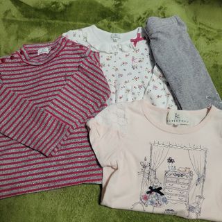 クミキョク(kumikyoku（組曲）)のKUMIKYOKU トップス レギンス 90 まとめて(Tシャツ/カットソー)