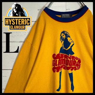 ヒステリックグラマー(HYSTERIC GLAMOUR)の【超希少モデル】ヒステリックグラマー☆ビクセンガール Lサイズ ロンT 即完売(Tシャツ/カットソー(七分/長袖))