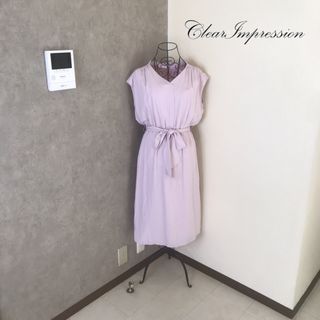 クリアインプレッション(CLEAR IMPRESSION)のクリアインプレッション♡1度着用　ワンピース(ひざ丈ワンピース)