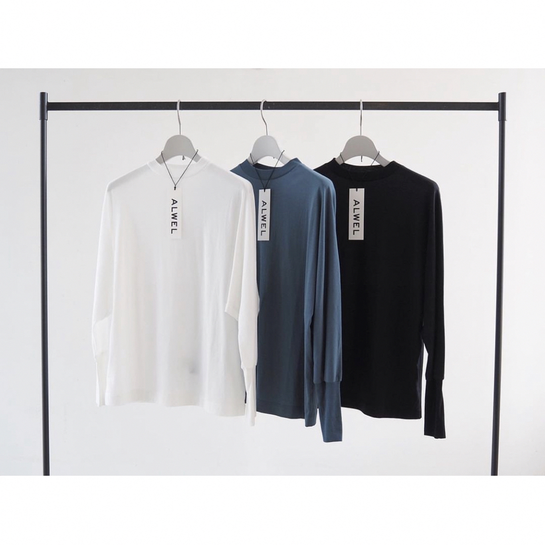 DEUXIEME CLASSE(ドゥーズィエムクラス)の美品 ALWEL オルウエル PUFF SLEEVE T パフリーブ ロンT レディースのトップス(Tシャツ(長袖/七分))の商品写真