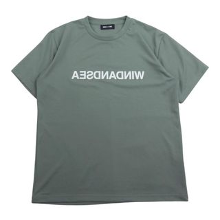 ウィンダンシー(WIND AND SEA)のWIND AND SEA ウィンダンシー WDS-20S2-CS-09 WDS DRY T-SHIRT ロゴドライ 半袖 Tシャツ グレー系 L【中古】(シャツ)