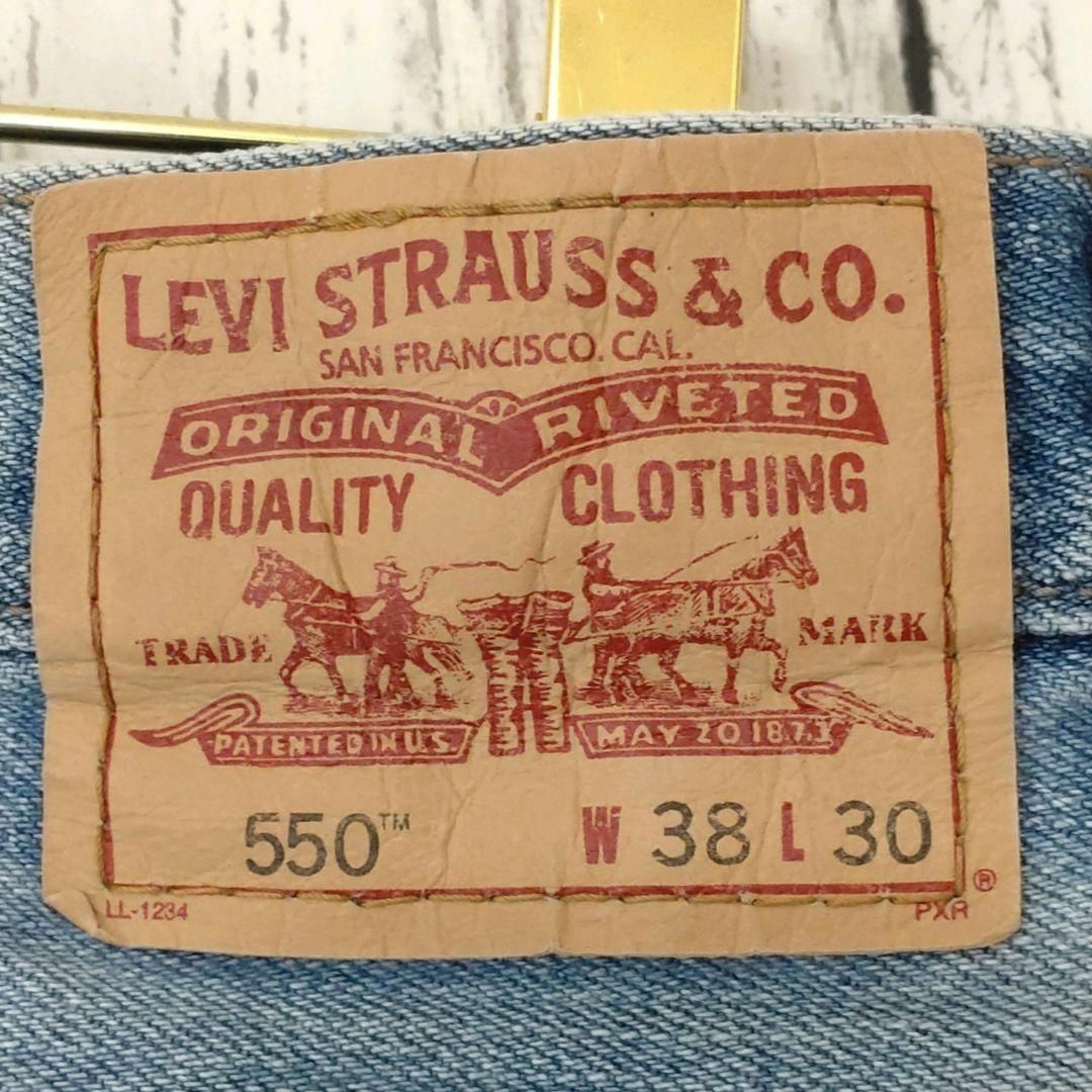 Levi's(リーバイス)のUS古着リーバイス550バギーワイドデニムパンツジーンズW38L30（955） メンズのパンツ(デニム/ジーンズ)の商品写真