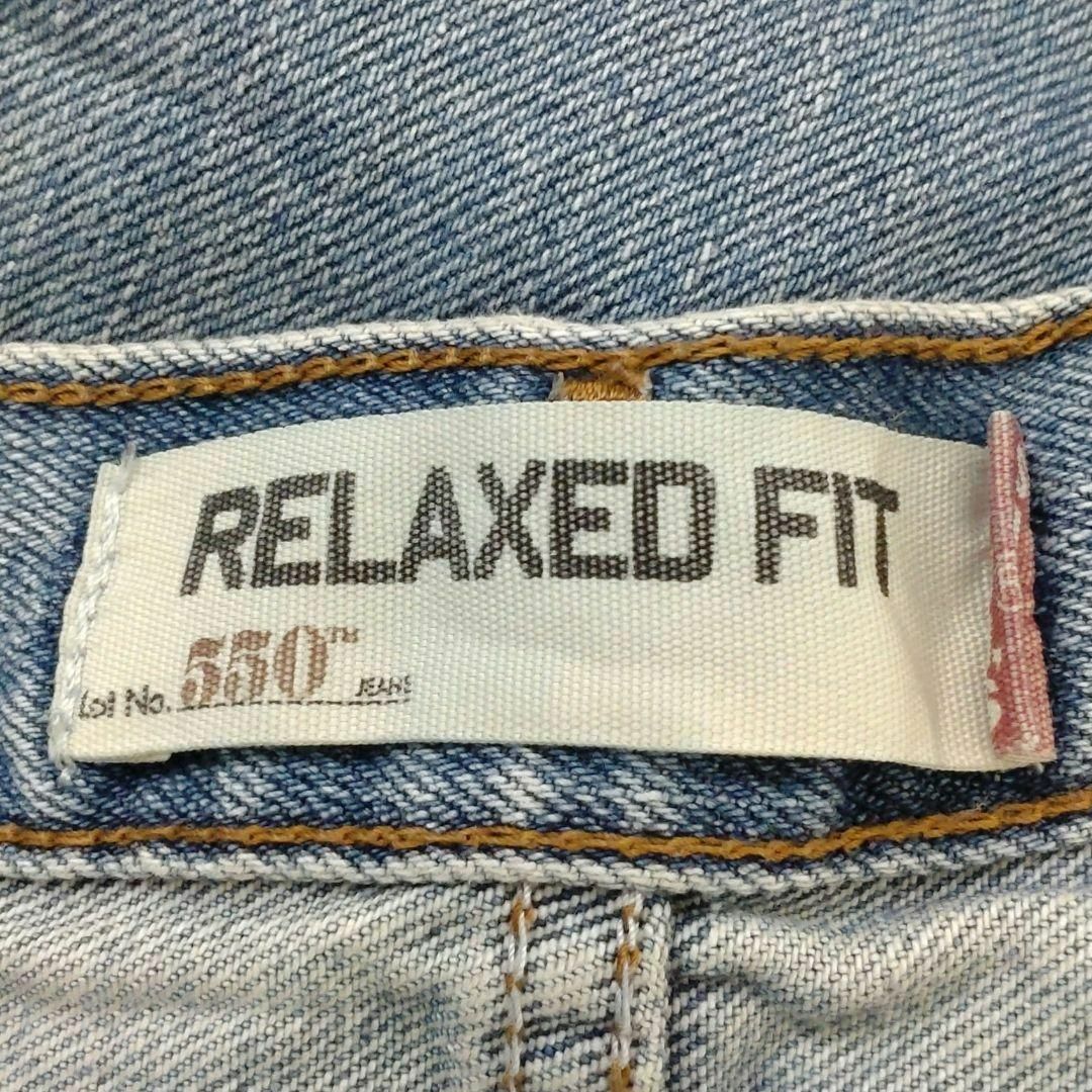 Levi's(リーバイス)のUS古着リーバイス550バギーワイドデニムパンツジーンズW38L30（955） メンズのパンツ(デニム/ジーンズ)の商品写真