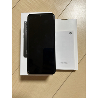 シャオミ(Xiaomi)のXiaomi スマートフォン REDMI NOTE 11 グラファイトグレー(スマートフォン本体)