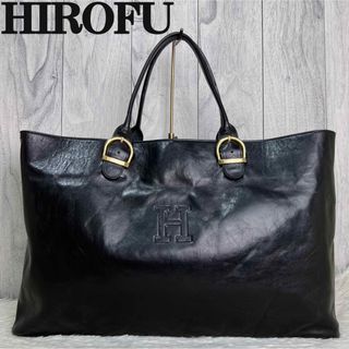 人気♡A4可♡シュリンクレザー♡美品♡HIROFU ヒロフ トートバッグ(トートバッグ)