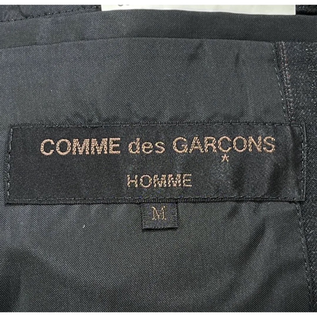 COMME des GARCONS HOMME(コムデギャルソンオム)のコムデギャルソンオム　AD2003 田中オム　シワ加工　ストライプ　ジャケット メンズのジャケット/アウター(テーラードジャケット)の商品写真