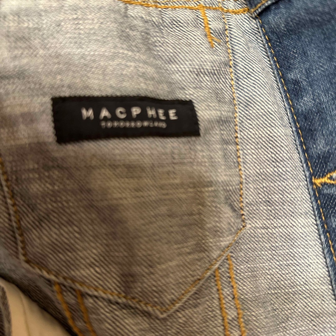 MACPHEE(マカフィー)のマカフィー　トゥモローランド　Gジャン　デニムジャケット レディースのジャケット/アウター(Gジャン/デニムジャケット)の商品写真