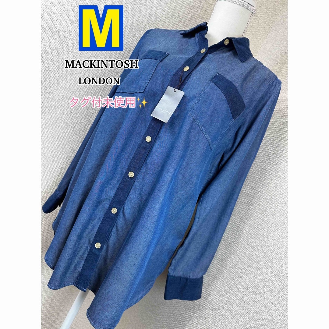 MACKINTOSH(マッキントッシュ)の【タグ付未使用】 MACKINTOSH LONDON シャツ M レディースのトップス(シャツ/ブラウス(長袖/七分))の商品写真