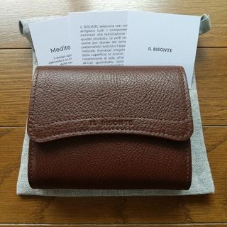 IL BISONTE - 新品未使用 イルビゾンテ IL BISONTE 折り財布 ウォレット 専用箱付き