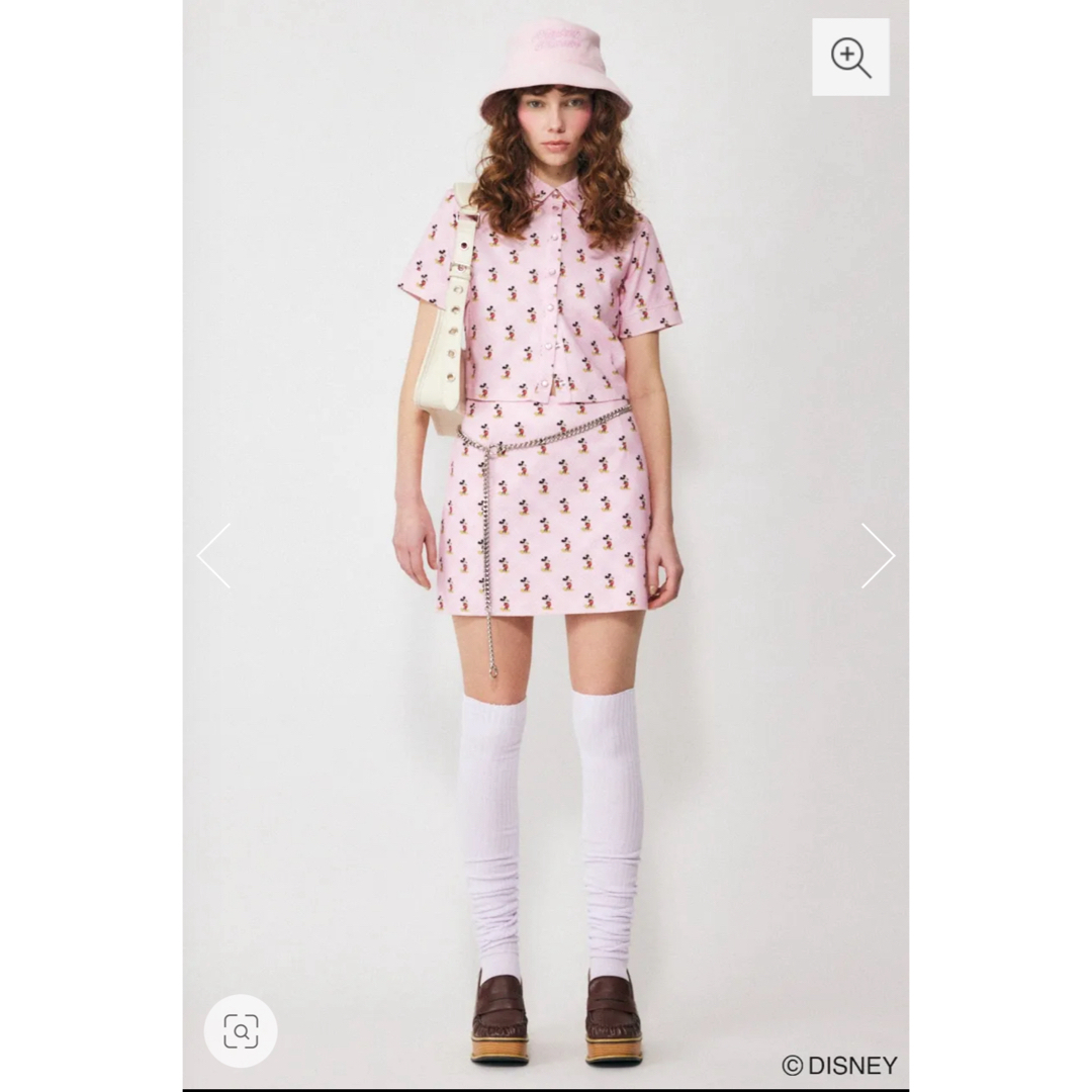 moussy(マウジー)のDISNEY ✕ MOUSSY  MD CHECK PATTERN セットアップ レディースのレディース その他(セット/コーデ)の商品写真