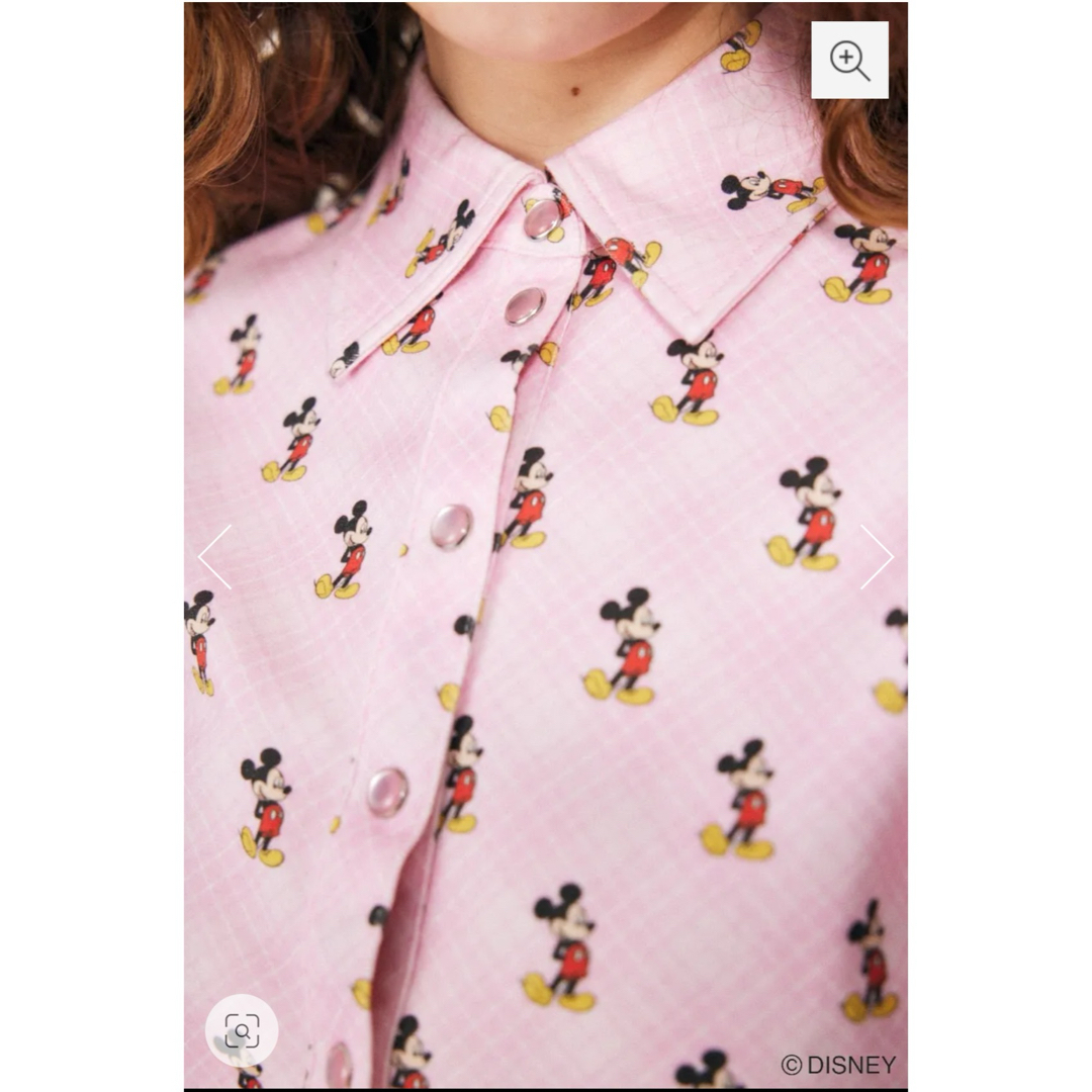 moussy(マウジー)のDISNEY ✕ MOUSSY  MD CHECK PATTERN セットアップ レディースのレディース その他(セット/コーデ)の商品写真