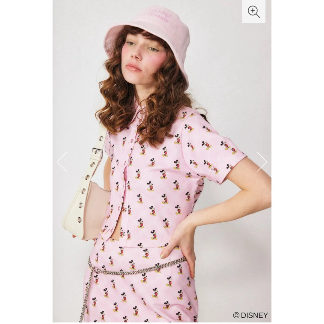 moussy(マウジー)のDISNEY ✕ MOUSSY  MD CHECK PATTERN セットアップ レディースのレディース その他(セット/コーデ)の商品写真