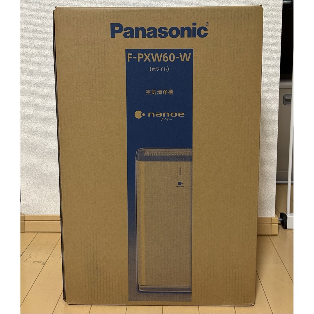 Panasonic(パナソニック)の【匿名配送】F-PXW60-W 空気清浄機 ホワイト  スマホ/家電/カメラの生活家電(空気清浄器)の商品写真