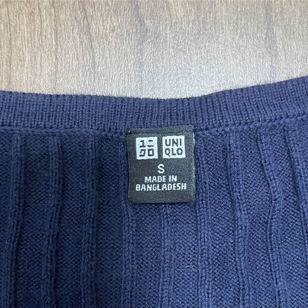 UNIQLO(ユニクロ)の【UNIQLO】UVカットスーピマコットンノースリーブセーター レディースのトップス(カットソー(半袖/袖なし))の商品写真