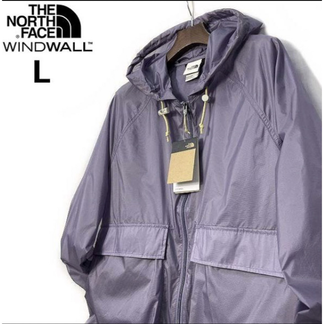 THE NORTH FACE(ザノースフェイス)のTHE NORTH FACE US限定 ナイロンジャケット　防風 撥水(L)紫 メンズのジャケット/アウター(ナイロンジャケット)の商品写真