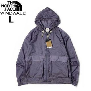 ザノースフェイス(THE NORTH FACE)のTHE NORTH FACE US限定 ナイロンジャケット　防風 撥水(L)紫(ナイロンジャケット)