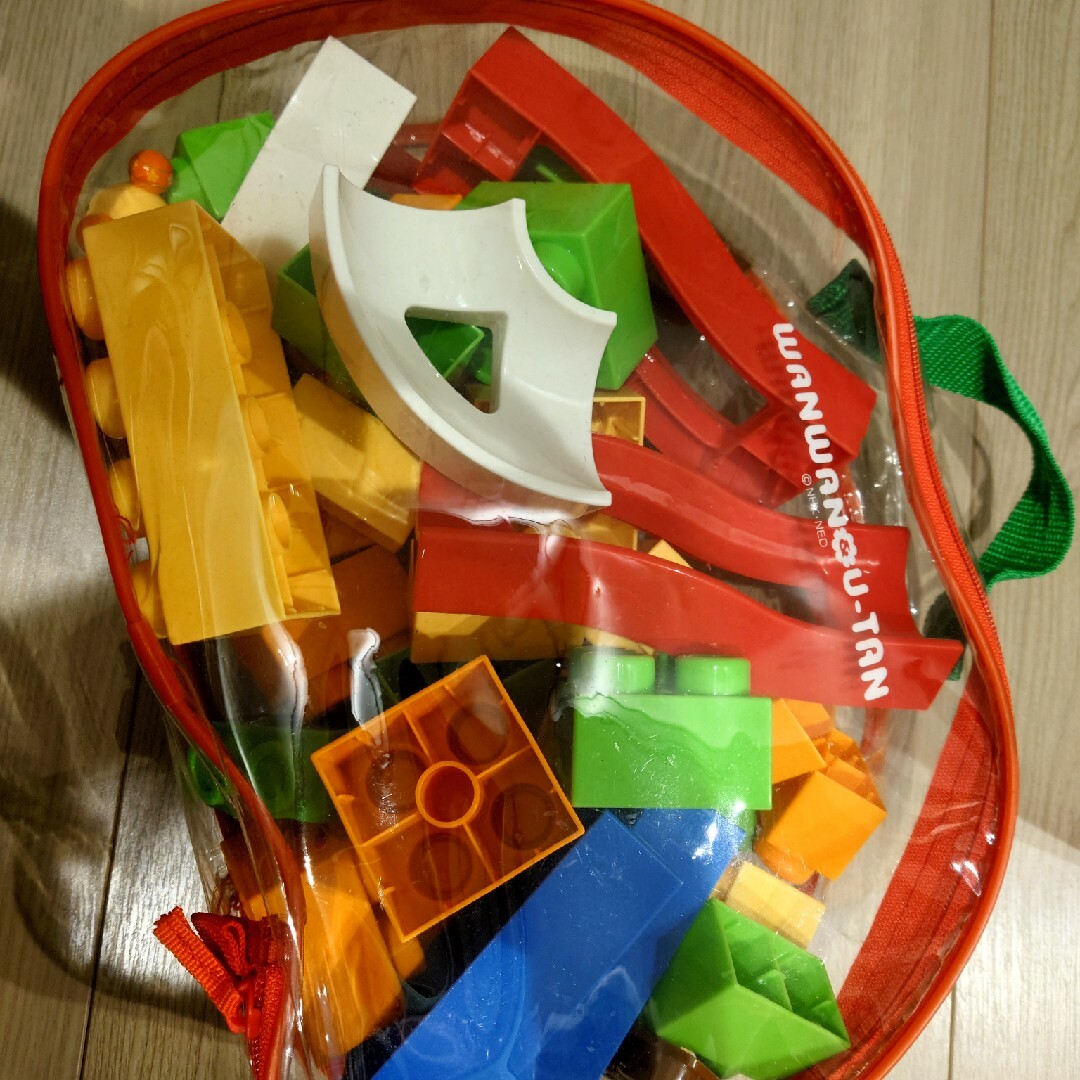 ワンワン ブロック キッズ/ベビー/マタニティのおもちゃ(積み木/ブロック)の商品写真