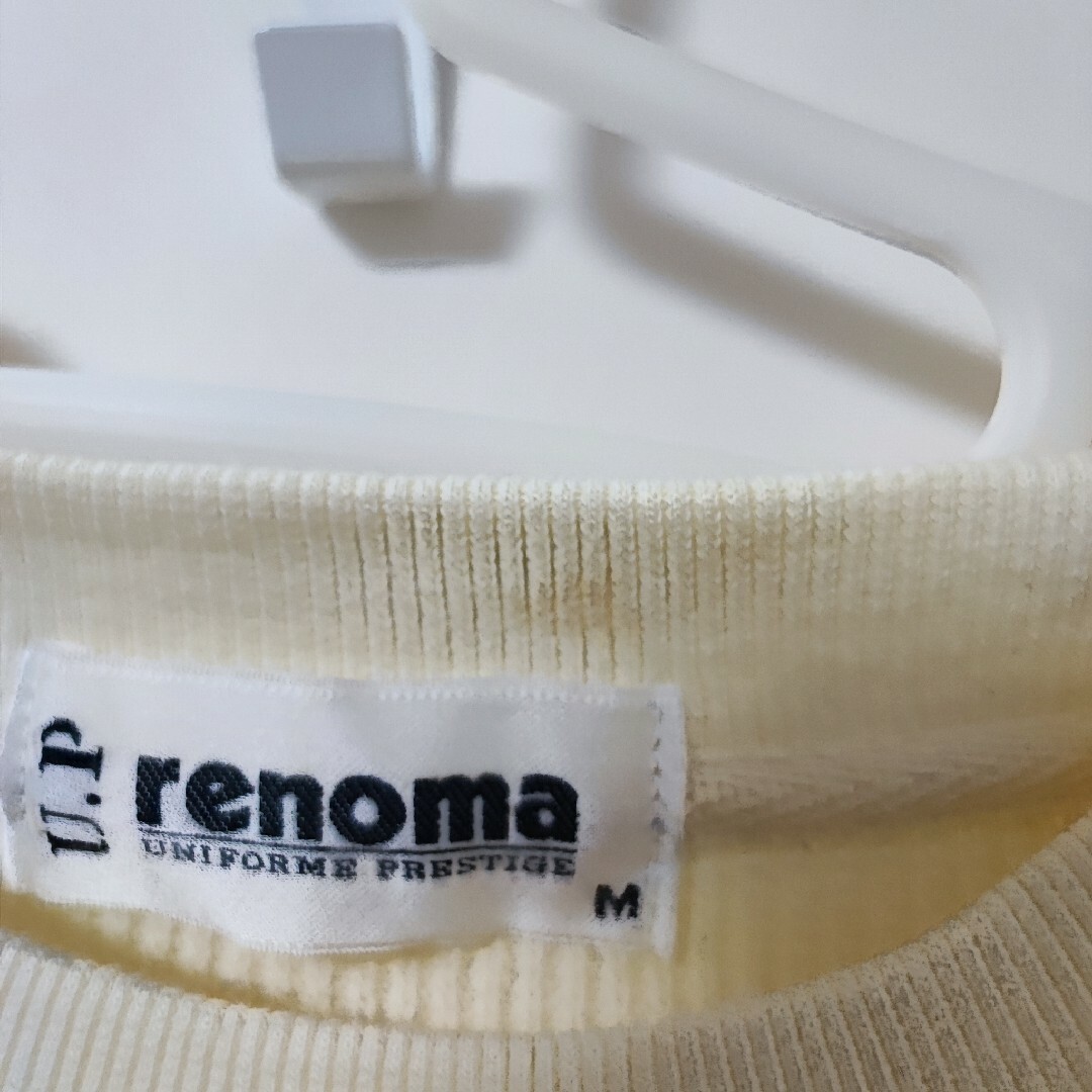 U.P renoma(ユーピーレノマ)の【古着】U.P renoma cotton knit メンズのトップス(ニット/セーター)の商品写真