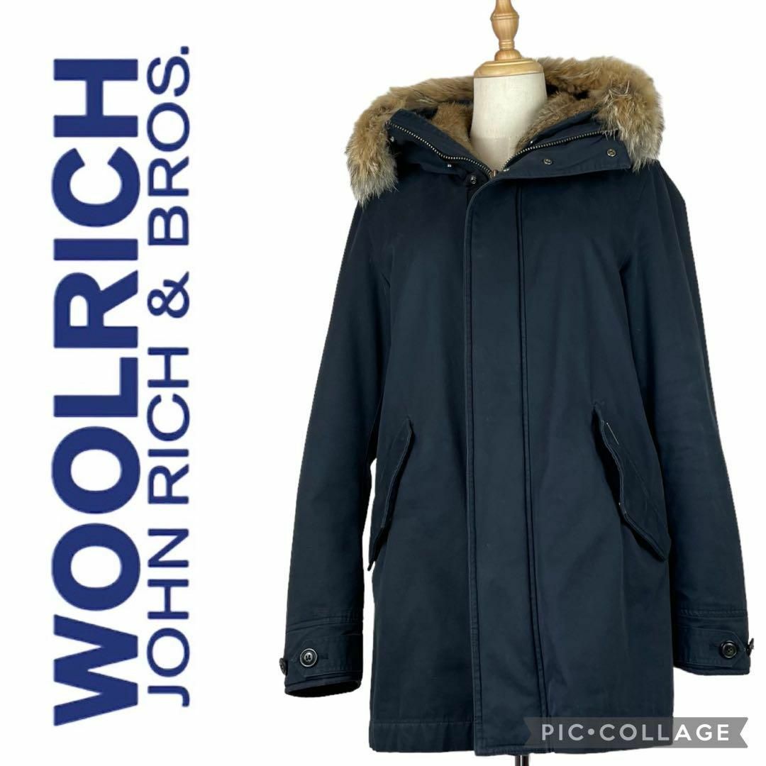 WOOLRICH ウールリッチ★モッズコート★ライナー付き★ラビット★コヨーテ メンズのジャケット/アウター(モッズコート)の商品写真