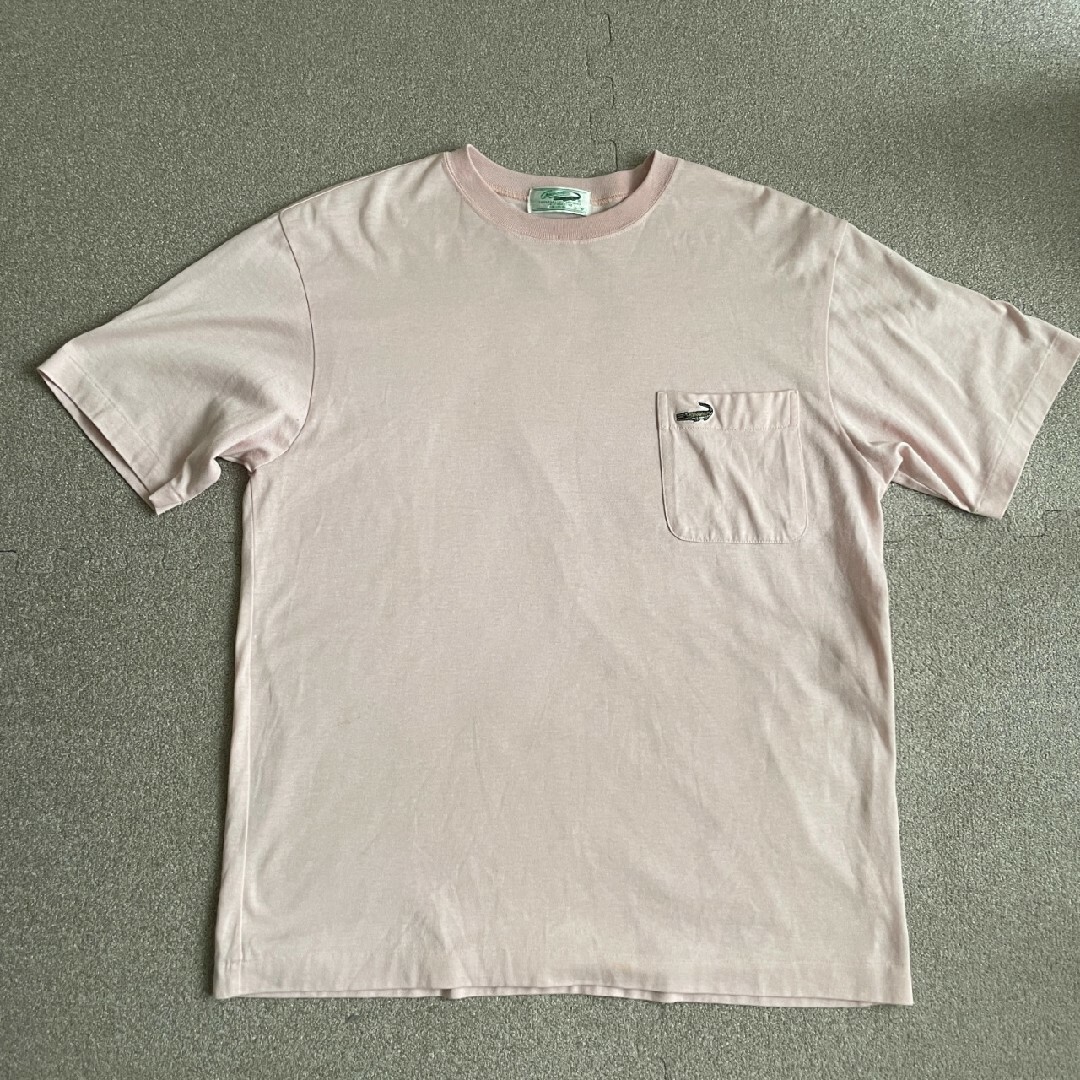 Crocodile(クロコダイル)のクロコダイル　Tシャツ　ピンク メンズのトップス(Tシャツ/カットソー(半袖/袖なし))の商品写真