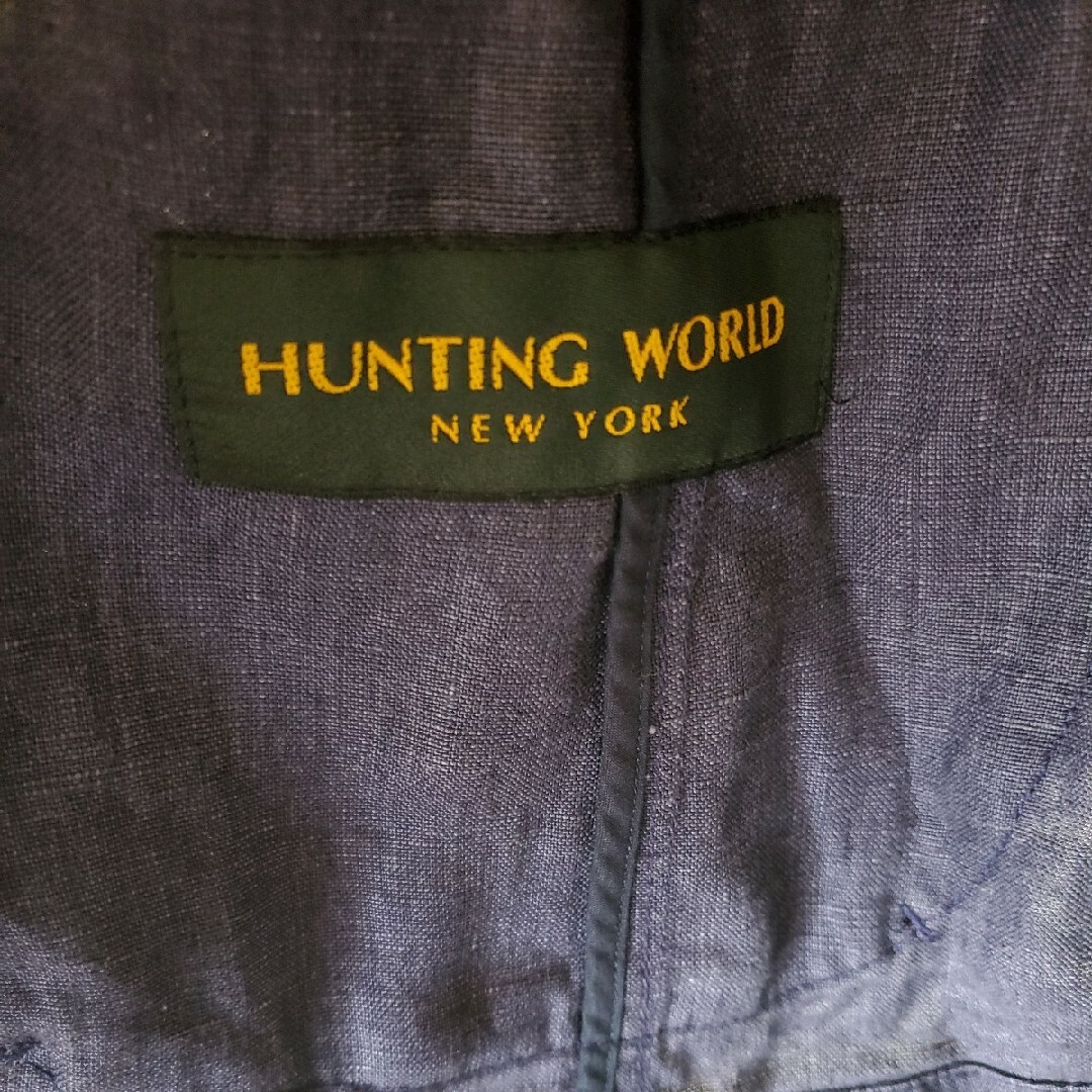 HUNTING WORLD(ハンティングワールド)の最高級　HUNTING WORLD　ハンティング・ワールド　サファリジャケット メンズのトップス(その他)の商品写真