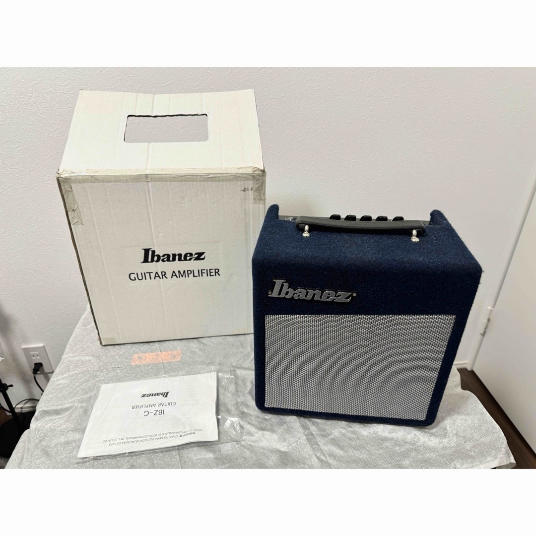 Ibanez(アイバニーズ)のギターアンプ ibanez IBZ-G (ブルー) [IBZ-G] 楽器のギター(ギターアンプ)の商品写真