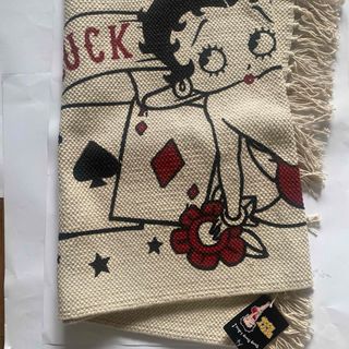 【新品 BETTY BOOP 】ベティちゃん　マット　フロアマットキッチンマット(玄関マット)