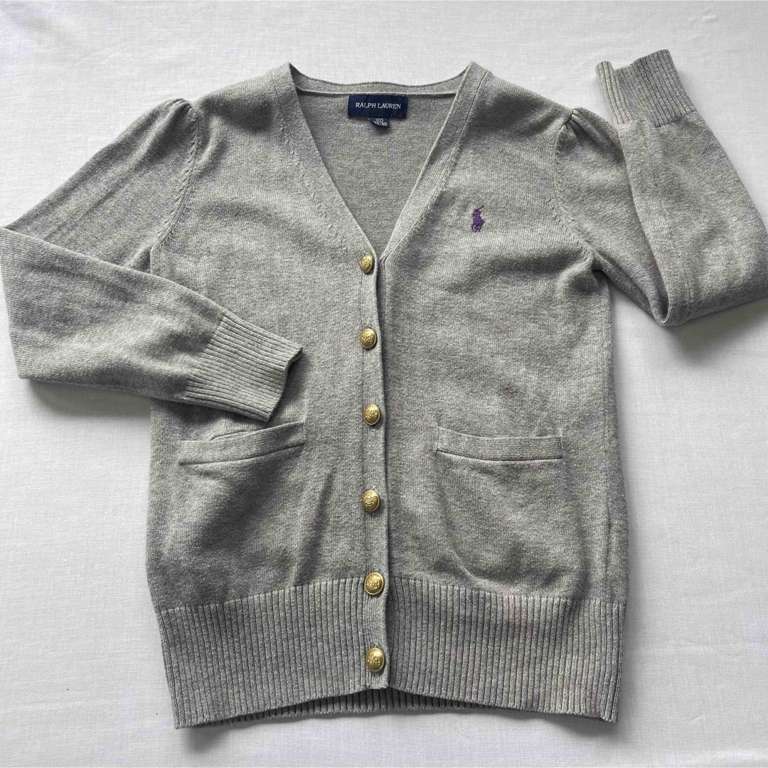 Ralph Lauren(ラルフローレン)のラルフローレン　120cm コットン100% 春服　カーディガン キッズ/ベビー/マタニティのキッズ服女の子用(90cm~)(カーディガン)の商品写真