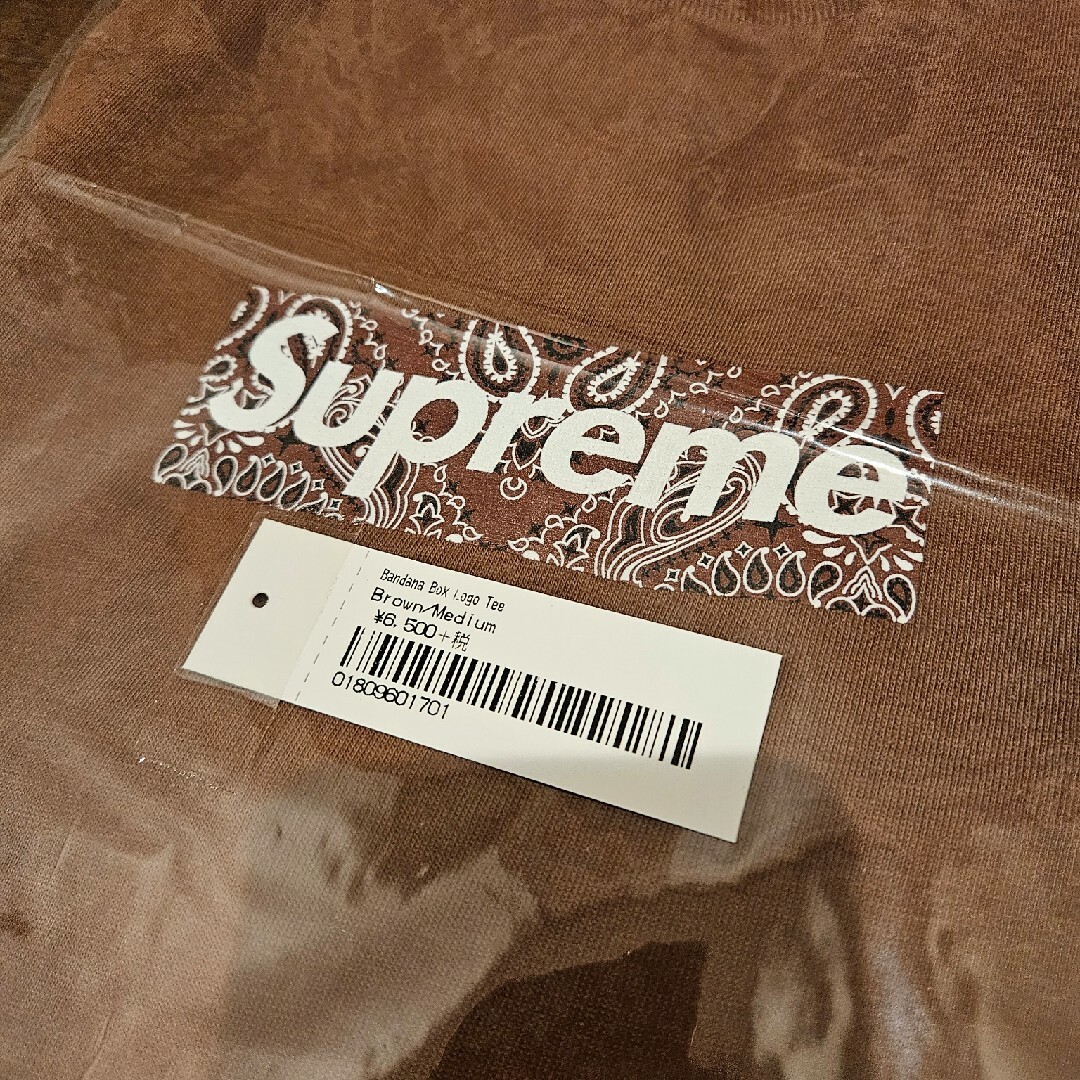 Supreme☆Bandana Box Logo TeeボックスロゴTシャツM Supreme☆Bandana Box Logo TeeボックスロゴTシャツM