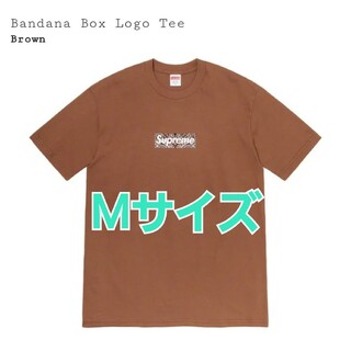 シュプリーム(Supreme)のSupreme★Bandana Box Logo TeeボックスロゴTシャツM(Tシャツ/カットソー(半袖/袖なし))