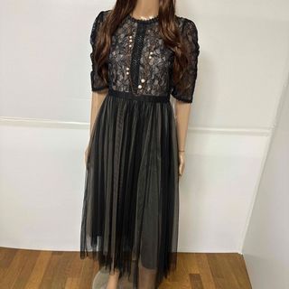 大きめサイズxl♡ANDRESDアンドレスド 新品定価22000円ドレス 