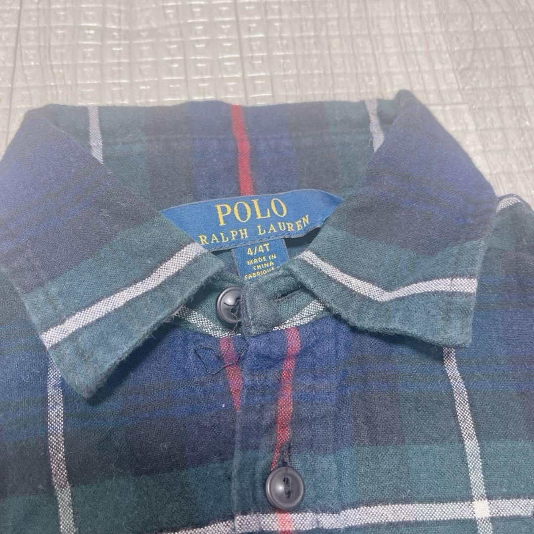 POLO RALPH LAUREN(ポロラルフローレン)の1398 キッズ服 / POLO RALPH LAUREN / トップス 110 キッズ/ベビー/マタニティのキッズ服女の子用(90cm~)(ブラウス)の商品写真