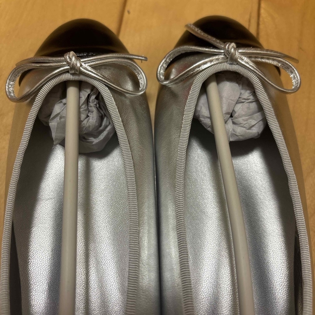 バイカラーフラットバレエシューズ レディースの靴/シューズ(バレエシューズ)の商品写真