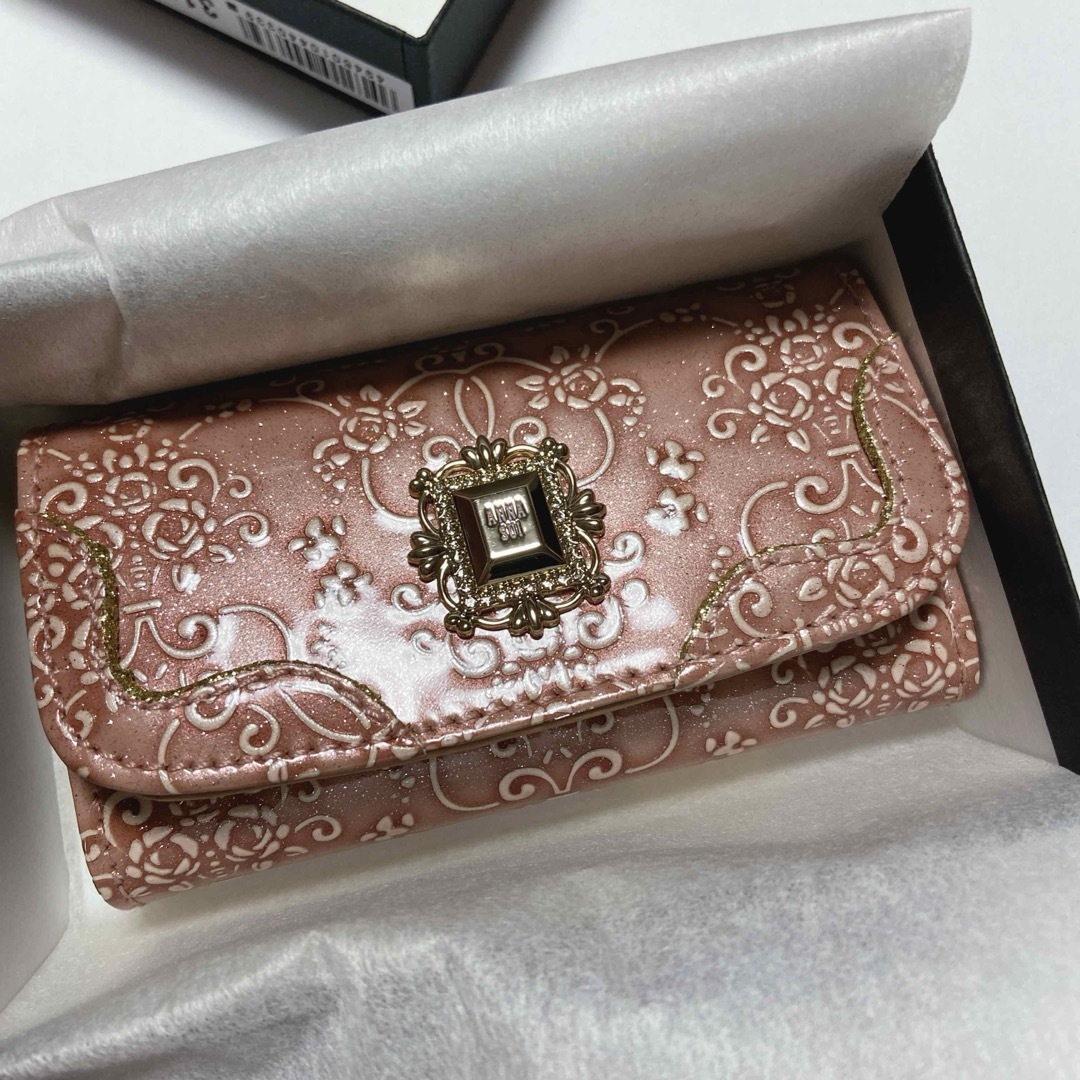 ANNA SUI(アナスイ)の新品♡ANNA SUI ルーミー キーケース　ピンク レディースのファッション小物(キーケース)の商品写真