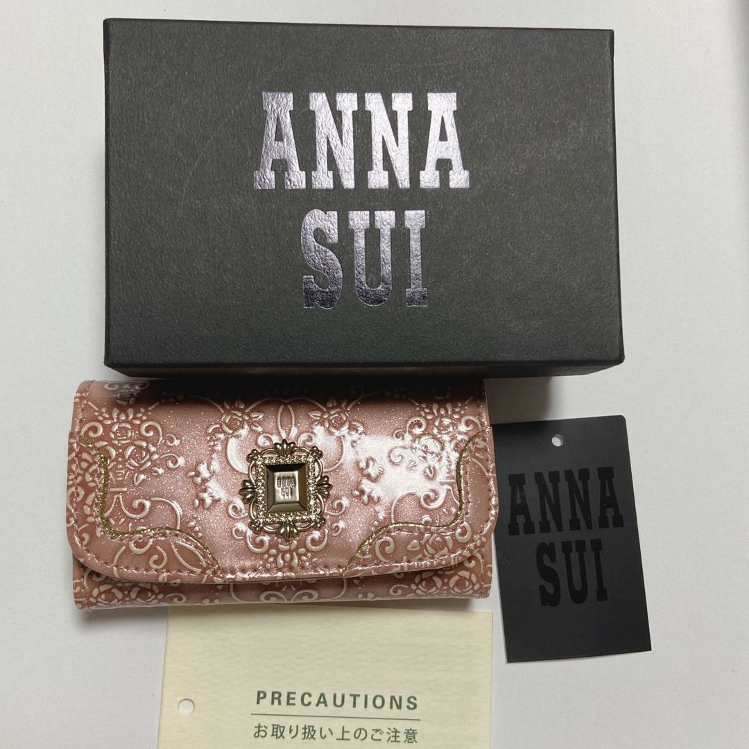 ANNA SUI(アナスイ)の新品♡ANNA SUI ルーミー キーケース　ピンク レディースのファッション小物(キーケース)の商品写真