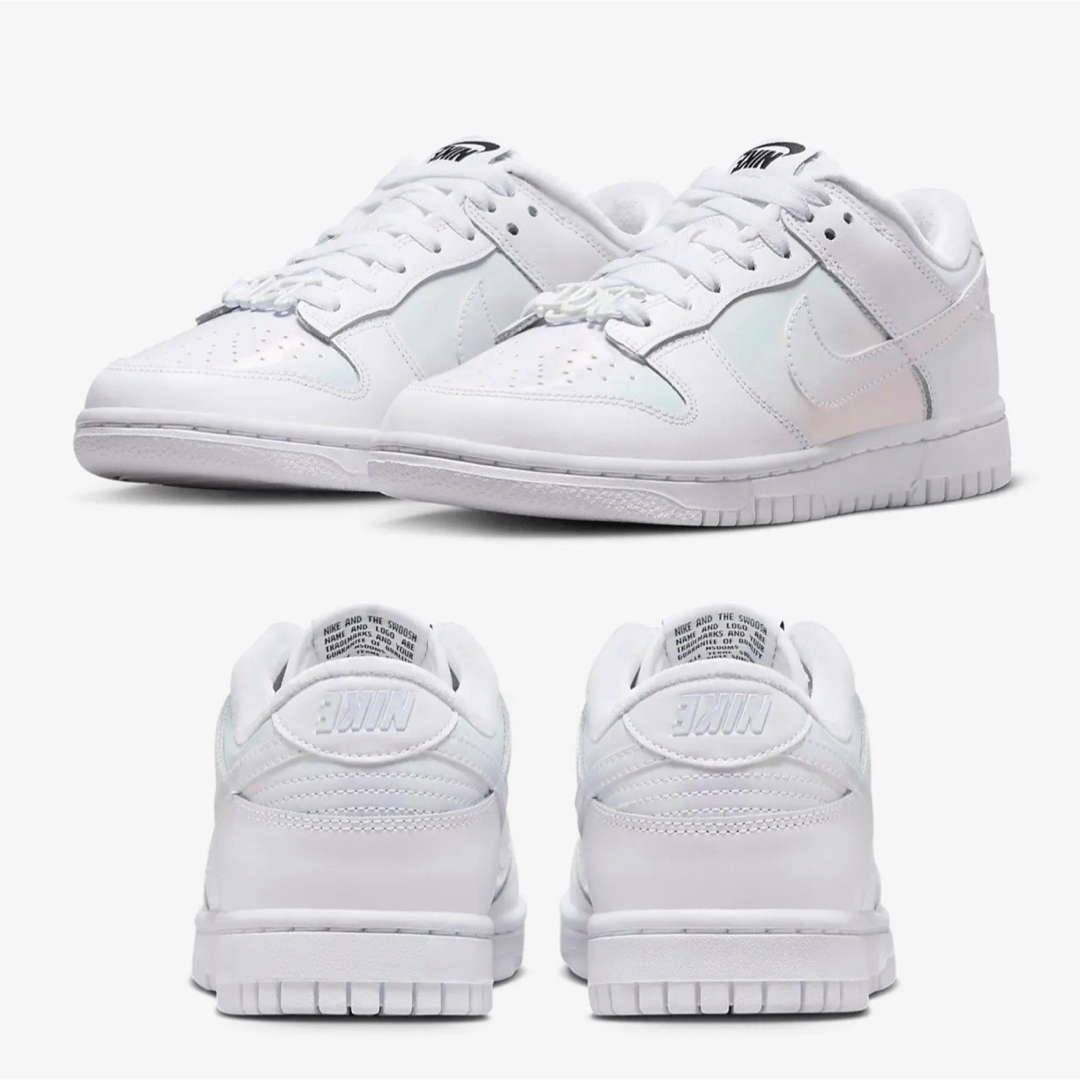 NIKE(ナイキ)のダンク ロー Dunk Low ホワイト【新品24.5cm】FD8683-100 レディースの靴/シューズ(スニーカー)の商品写真