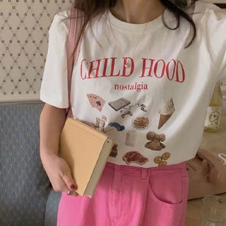 プリントTシャツ(Tシャツ(半袖/袖なし))