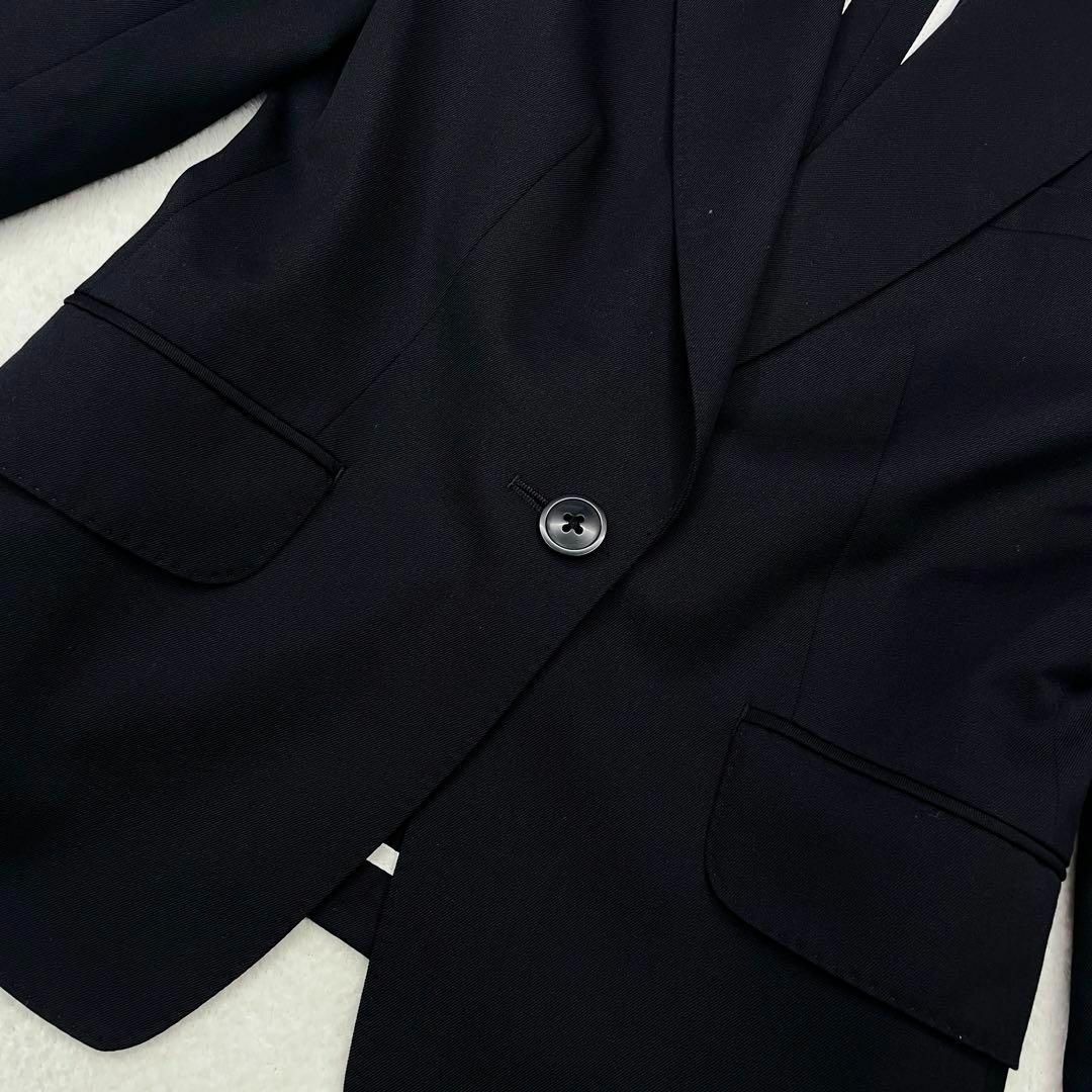 青山(アオヤマ)の洋服の青山 スカートスーツセット n♡line ビジネス  ウール 黒 佐々木希 レディースのフォーマル/ドレス(スーツ)の商品写真