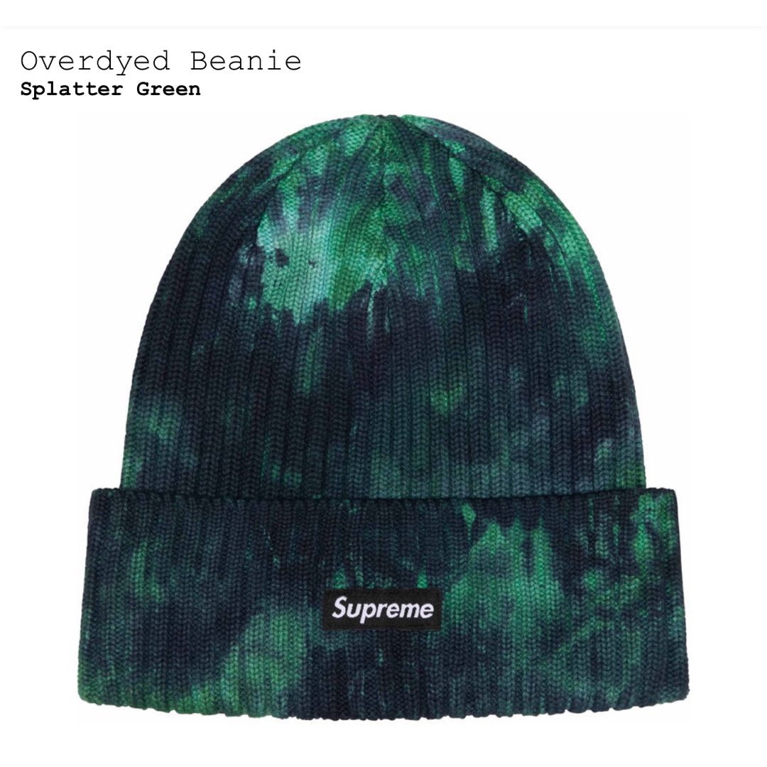 Supreme(シュプリーム)のSupreme Overdyed Beanie メンズの帽子(ニット帽/ビーニー)の商品写真