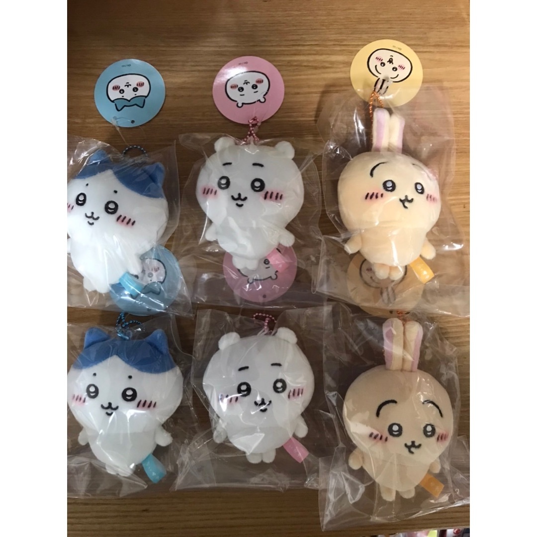 ちいかわ ハチワレ うさぎ もちっとぷちミニマスコット 6点セット