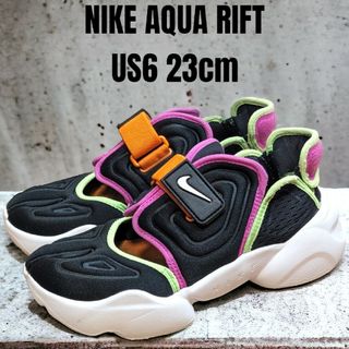 ナイキ(NIKE)のNIKE AQUA RIFT ナイキ アクアリフト 23cm マルチカラー(スニーカー)