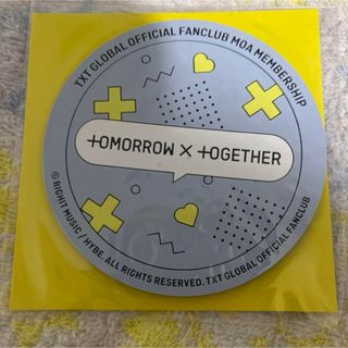 トゥモローバイトゥギャザー(TOMORROW X TOGETHER)のTXT  fc ファンクラブ 特典 コースター(K-POP/アジア)