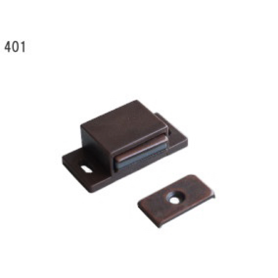1個　マグネットキャッチ 40mm 茶色 GB401  インテリア/住まい/日用品のインテリア小物(その他)の商品写真