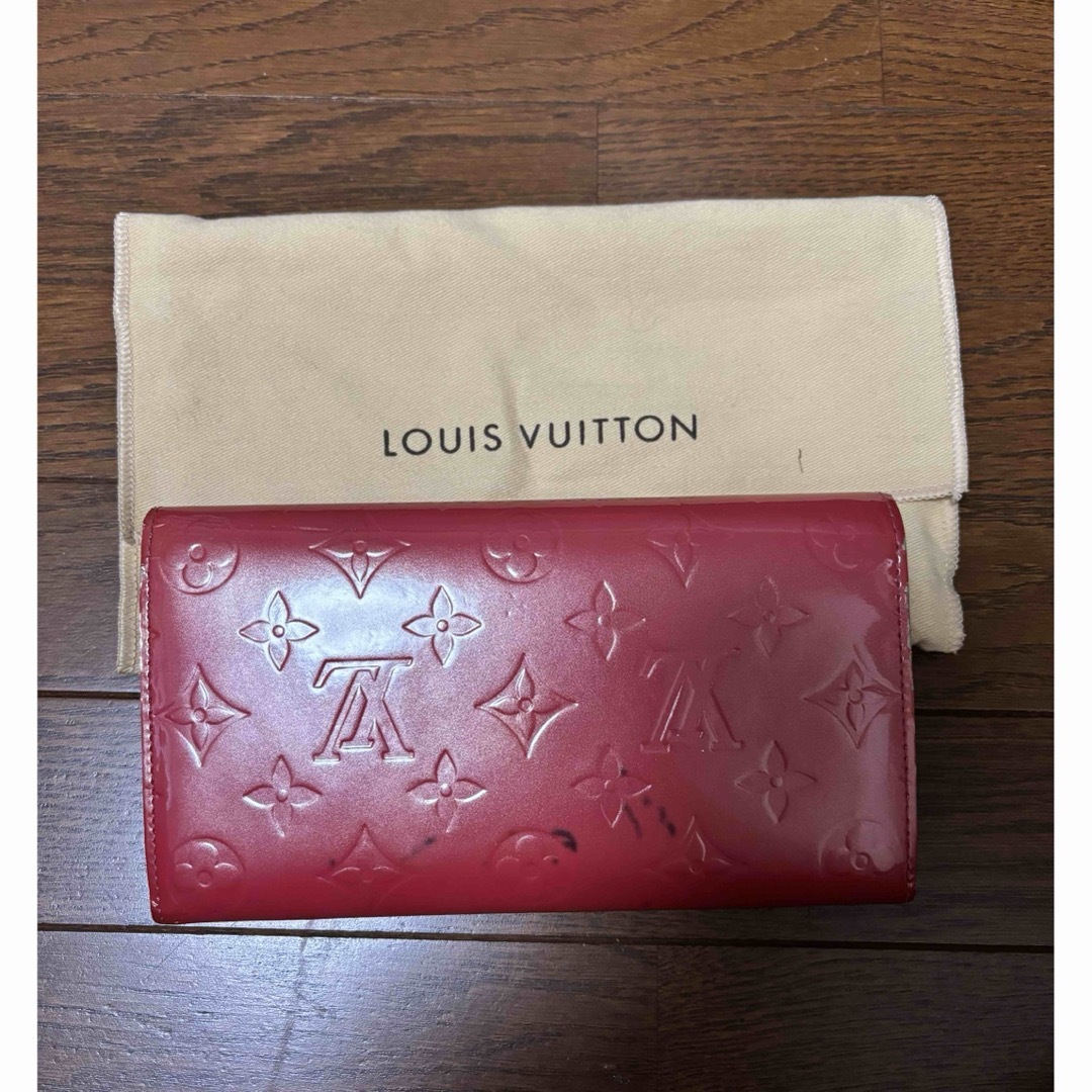 LOUIS VUITTON(ルイヴィトン)のVUITTON ヴェルニ　長財布　ピンク レディースのファッション小物(財布)の商品写真