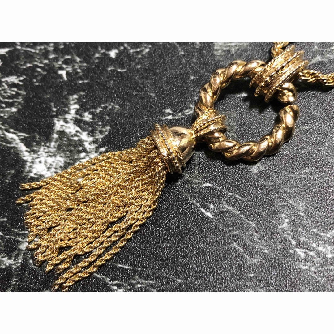 SONIA RYKIEL - ソニアリキエル フリンジ ロング ネックレス SONIA RYKIEL - ソニアリキエル フリンジ ロング ネックレス
